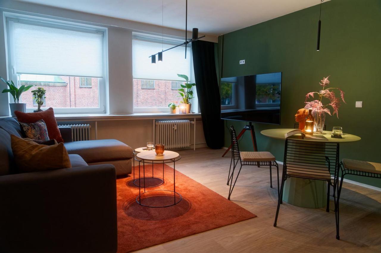 City Center Unique Boutique Apartment Hamburg-Harburg Buitenkant foto